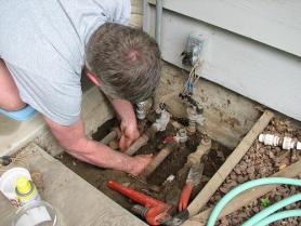 our techs do through checks of the entire sprinkler system